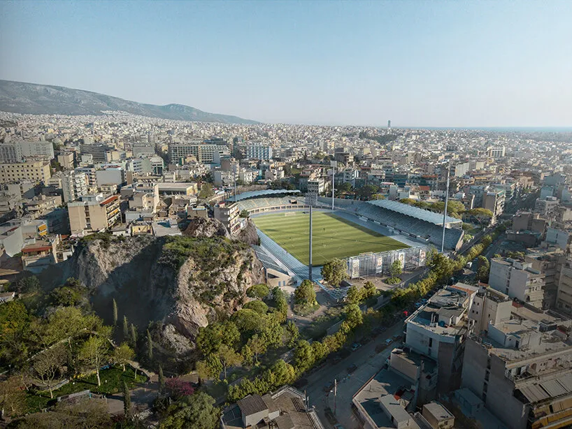 K-Studio Redesigns El Paso Stadium as Athens' New Civic Landmark