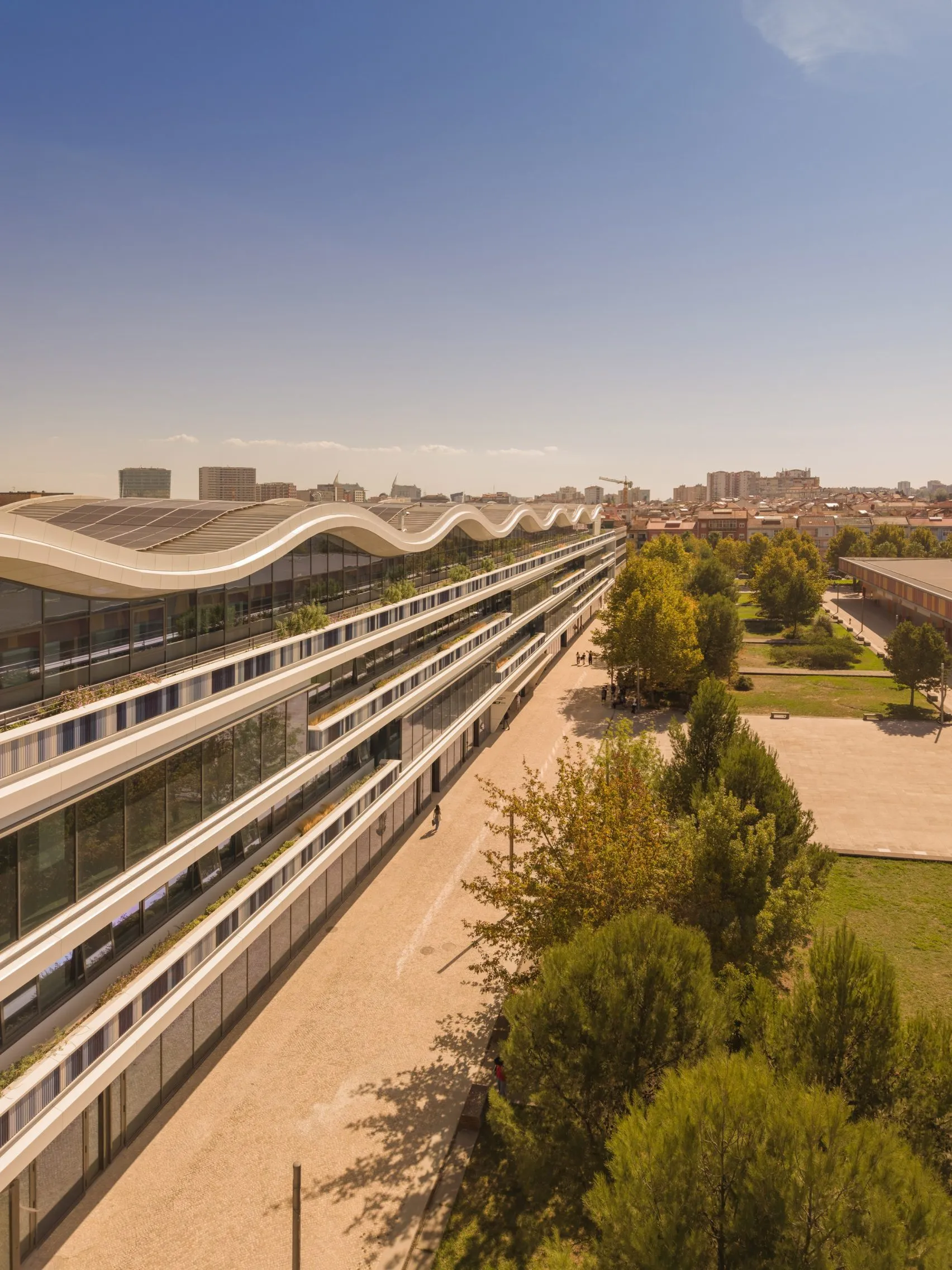 KPF & Saraiva+Associados Revive Lisbon’s Abandoned Mall as the Future-Ready Oriente Green Campus