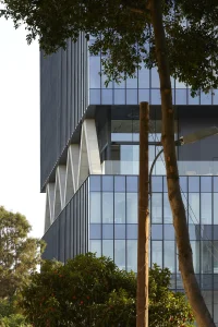 Eraclis Papachristou Architects Designs The Labs Tower with Exposed Structural Layers