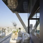 Eraclis Papachristou Architects Designs The Labs Tower with Exposed Structural Layers