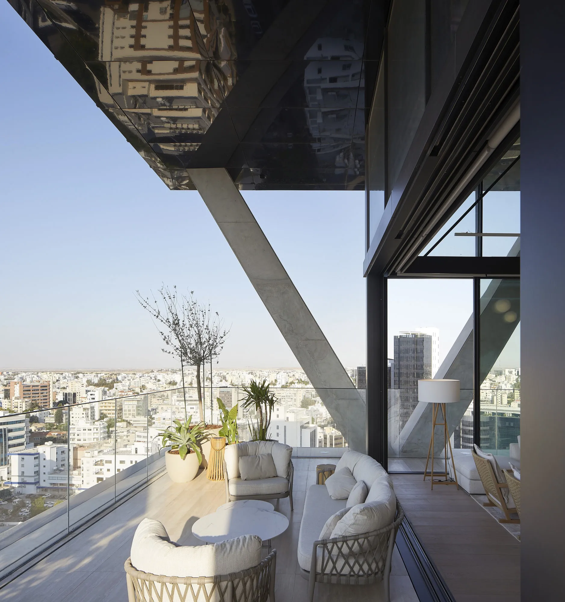 Eraclis Papachristou Architects Designs The Labs Tower with Exposed Structural Layers 6 Eraclis Papachristou Architects Designs The Labs Tower with Exposed Structural Layers
