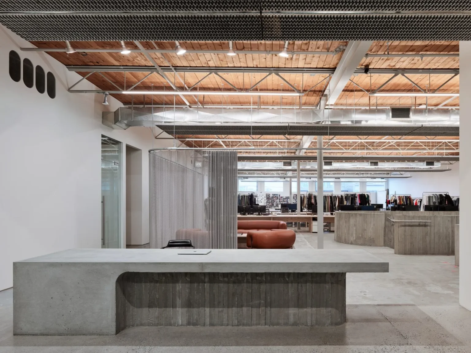 Purple Brand Studios by Scott & Scott Architects Blend Industrial Heritage with Raw Concrete Interventions