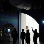 Hainan Science Museum in Haikou Creates a Floating Spiral World of Science and Nature