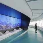Hainan Science Museum in Haikou Creates a Floating Spiral World of Science and Nature