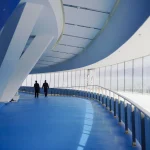 Hainan Science Museum in Haikou Creates a Floating Spiral World of Science and Nature