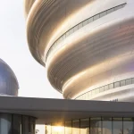 Hainan Science Museum in Haikou Creates a Floating Spiral World of Science and Nature