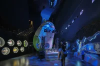 Hainan Science Museum in Haikou Creates a Floating Spiral World of Science and Nature