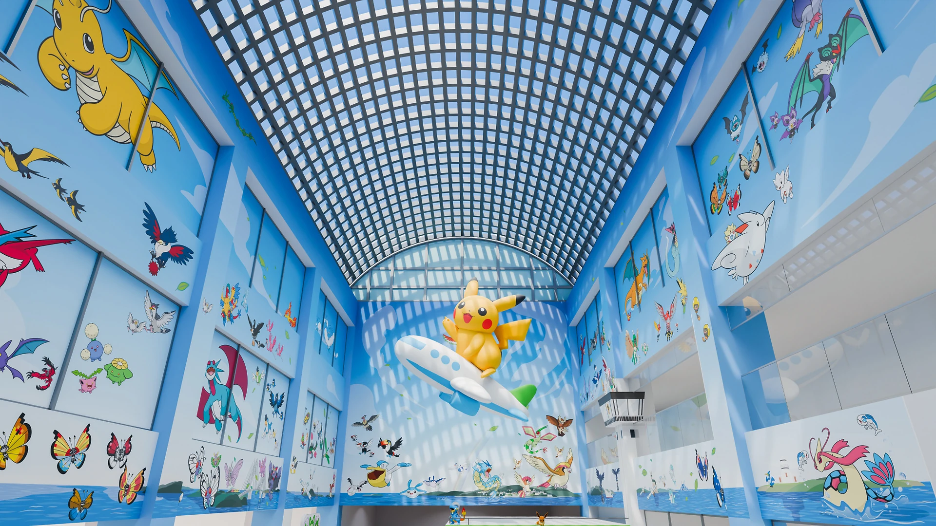 World’s First Pokémon Airport