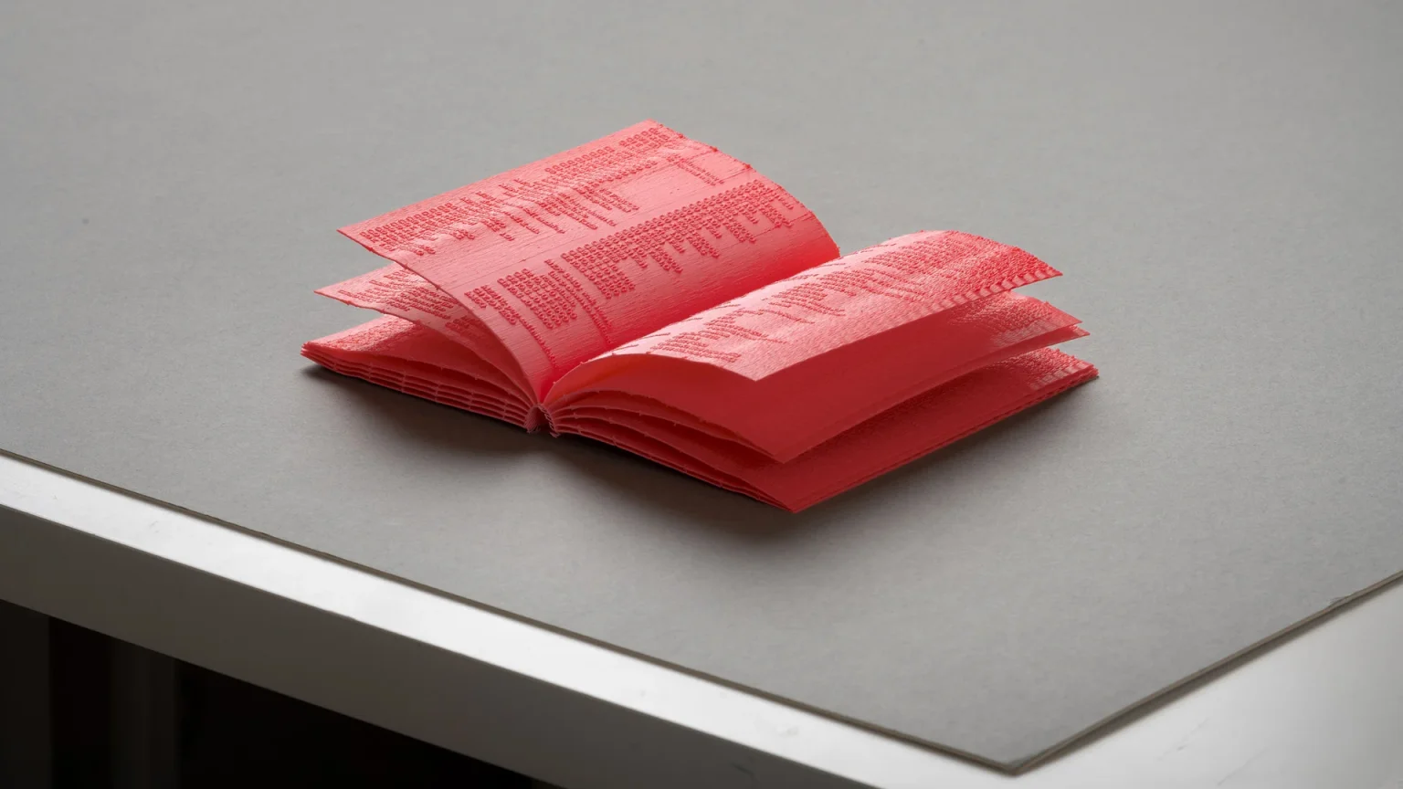 Manual, the Fully 3D-Printed Book