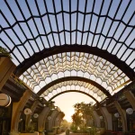Heatherwick Studio and SPPARC Crown London’s Olympia with a 520-Panel Pleated Glass Canopy.