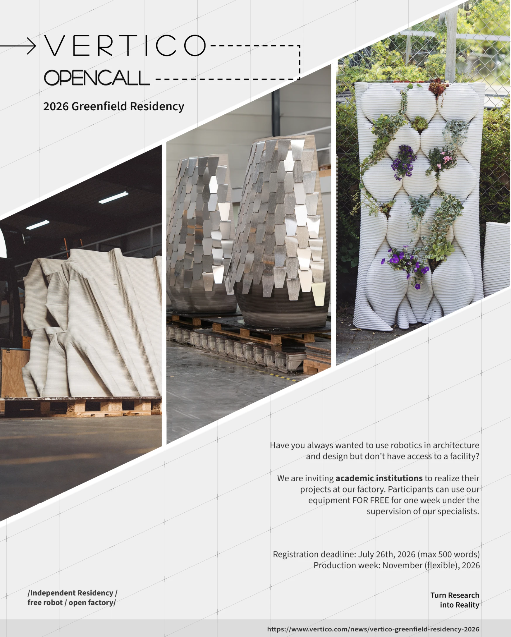 Vertico Opens Applications for Greenfield Residency 2026 12 Vertico Opens Applications for Greenfield Residency 2026