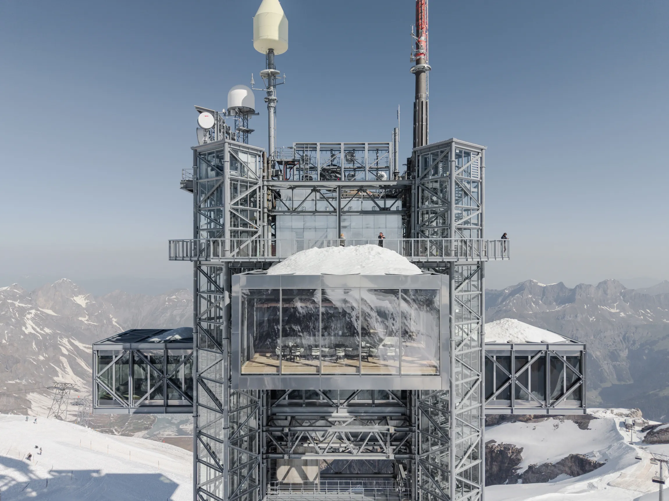 Herzog & de Meuron Turns Titlis Tower into a Sculptural Alpine Icon