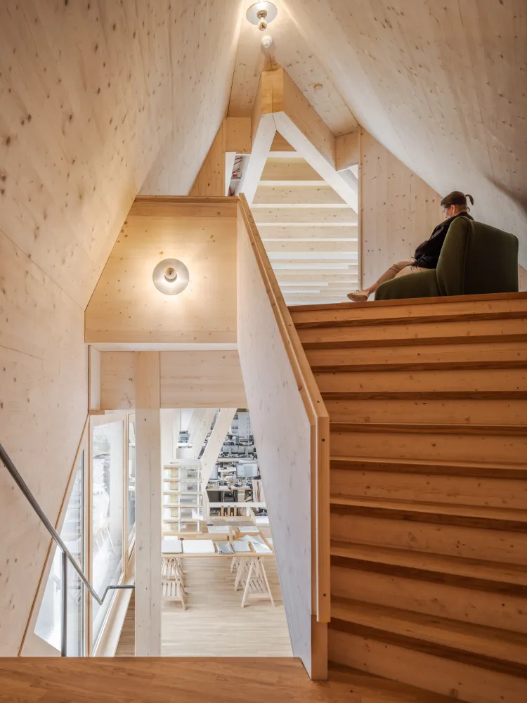 Herzog & de Meuron’s New Basel Office Reinterprets Industrial Heritage Through a Material-Focused Design 9 Herzog & de Meuron’s New Office Is a Material-Focused Building Inspired by Industrial Heritage