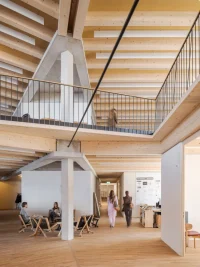 Herzog & de Meuron’s New Office Is a Material-Focused Building Inspired by Industrial Heritage