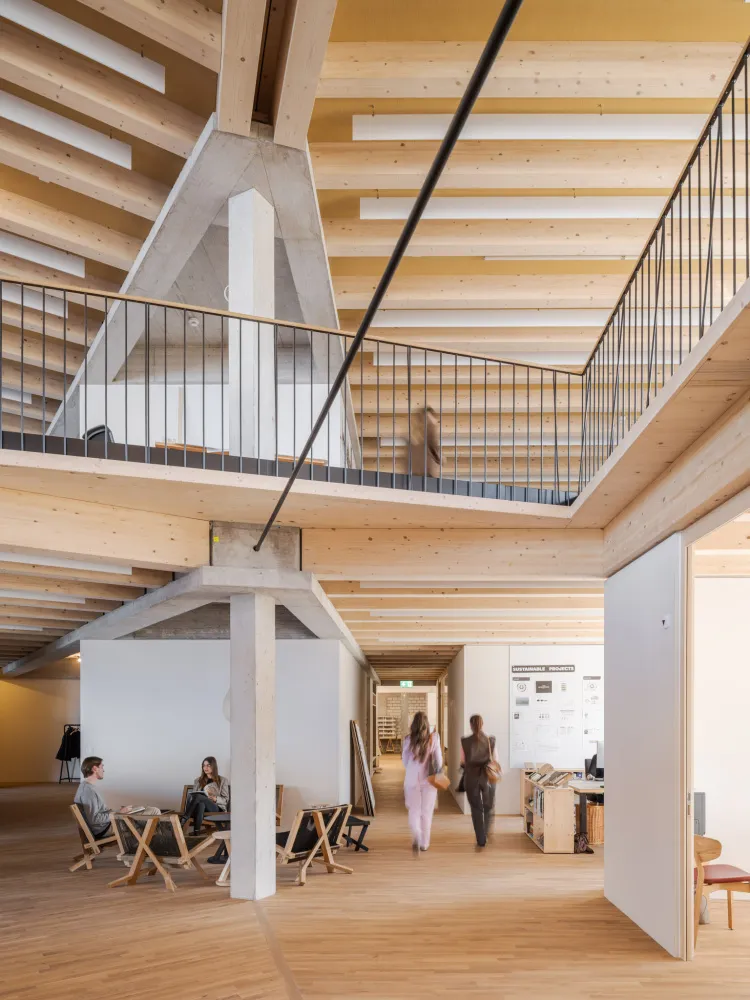 Herzog & de Meuron’s New Basel Office Reinterprets Industrial Heritage Through a Material-Focused Design 6 Herzog & de Meuron’s New Office Is a Material-Focused Building Inspired by Industrial Heritage