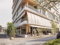 Herzog & de Meuron’s New Office Is a Material-Focused Building Inspired by Industrial Heritage