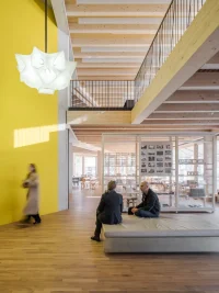 Herzog & de Meuron’s New Office Is a Material-Focused Building Inspired by Industrial Heritage