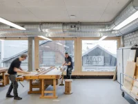 Herzog & de Meuron’s New Office Is a Material-Focused Building Inspired by Industrial Heritage