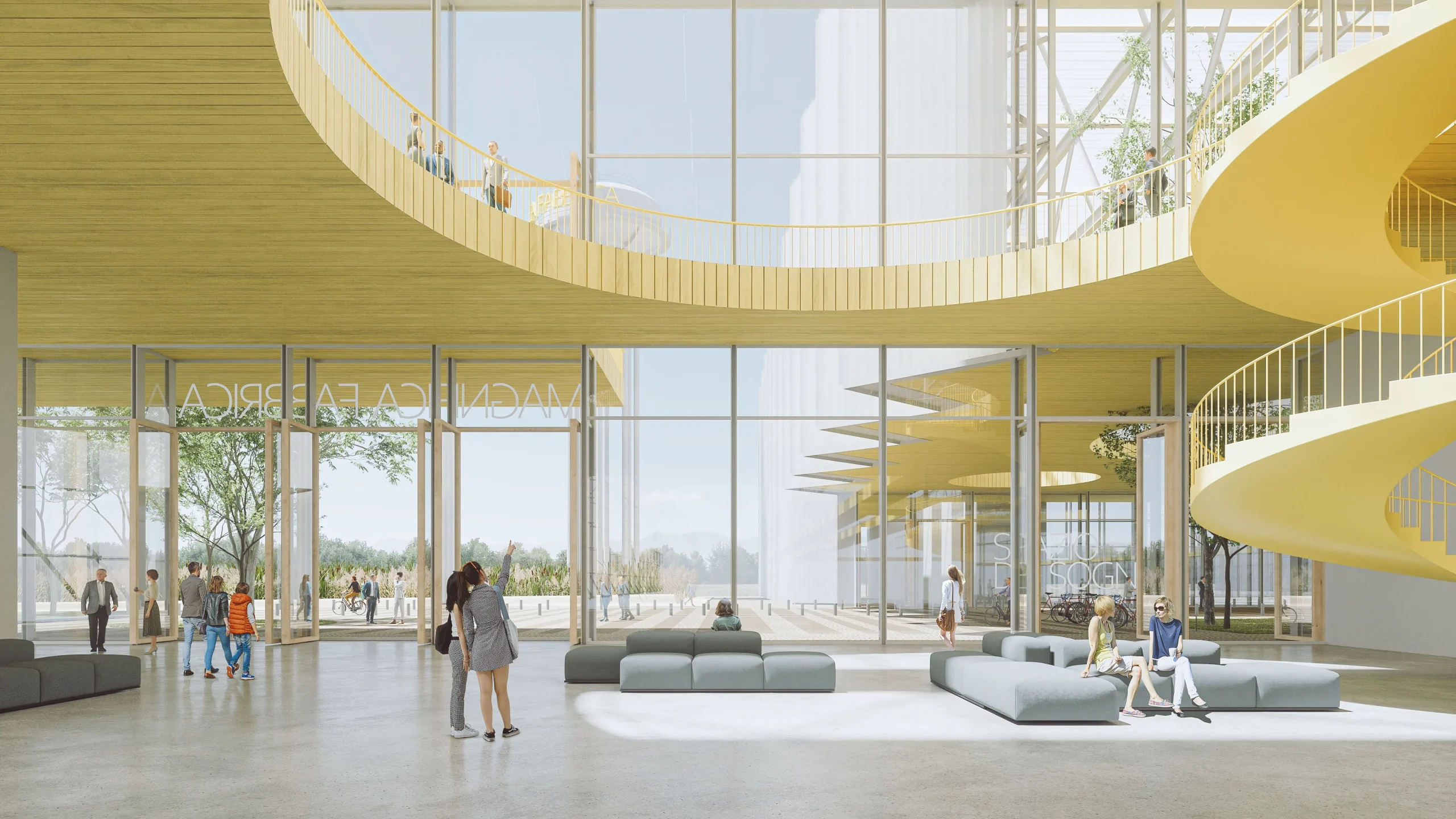 Magnifica Fabbrica by FRPO, Walk and SD Partners Combines Nature, Culture and Zero-Energy Design in Milan