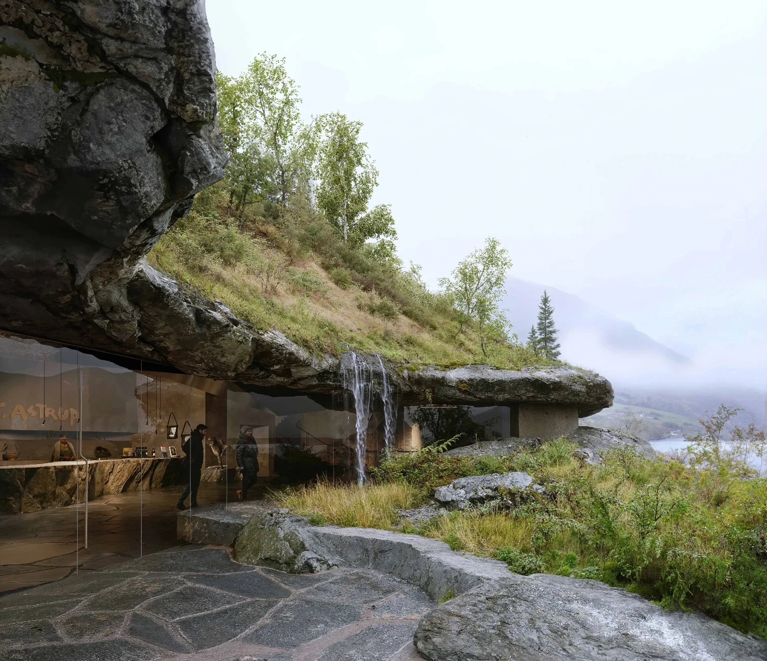 PAX Architects, Astruptunet Visitor Centre