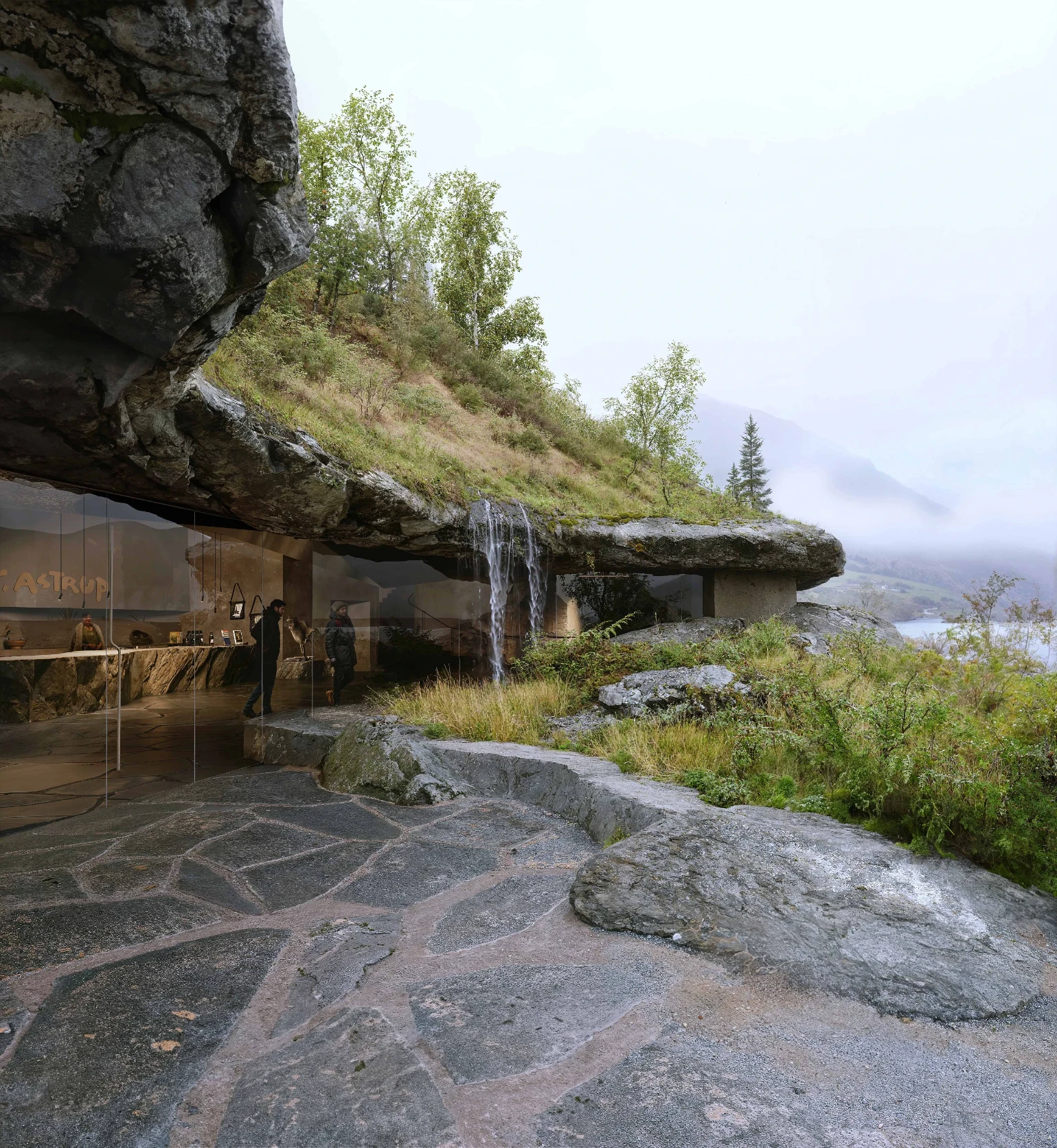 PAX Architects, Astruptunet Visitor Centre