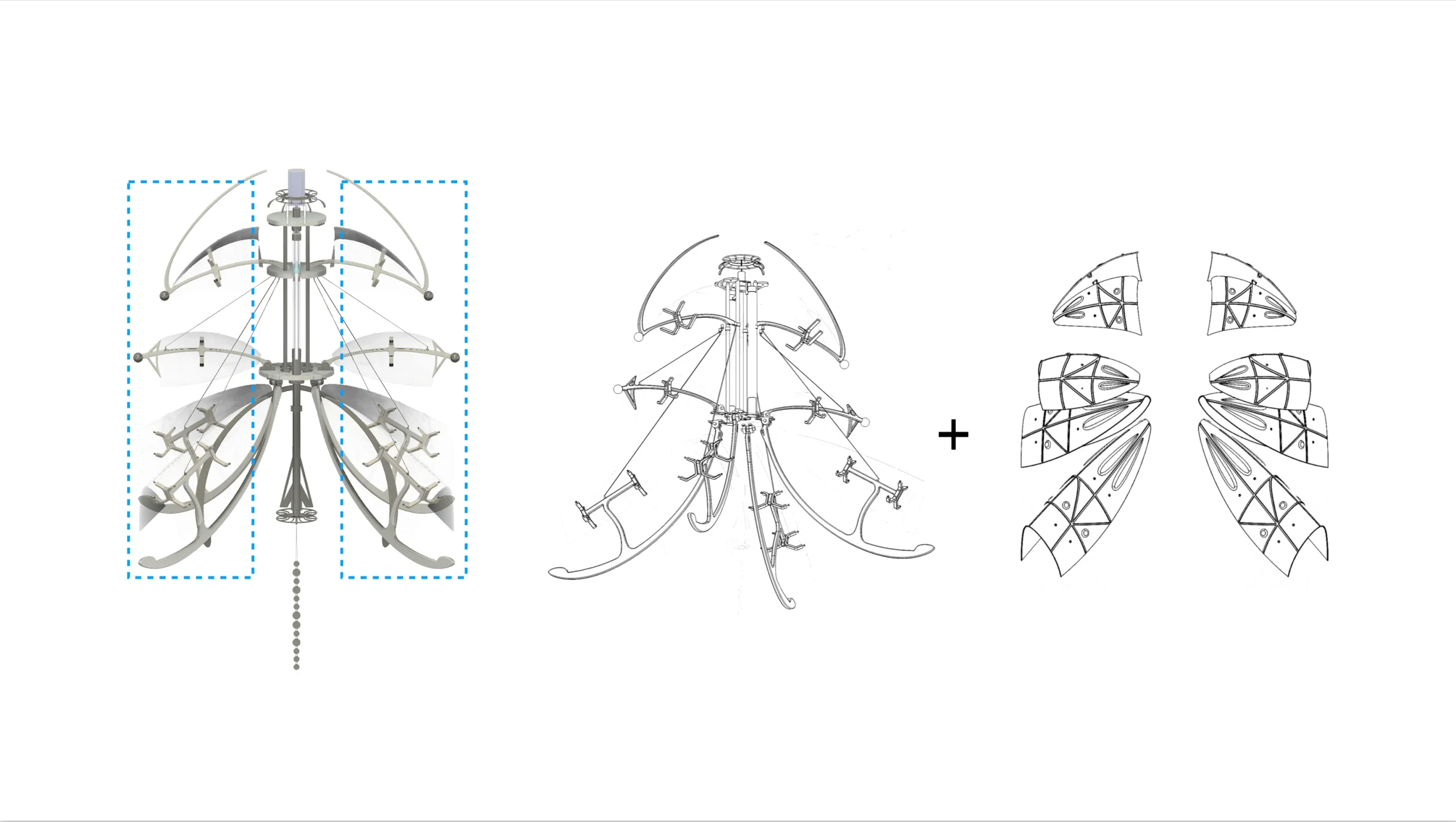 Arc of the Wind: topoloy’s Kinetic Installation Animates gaga’s Beijing Flagship Store