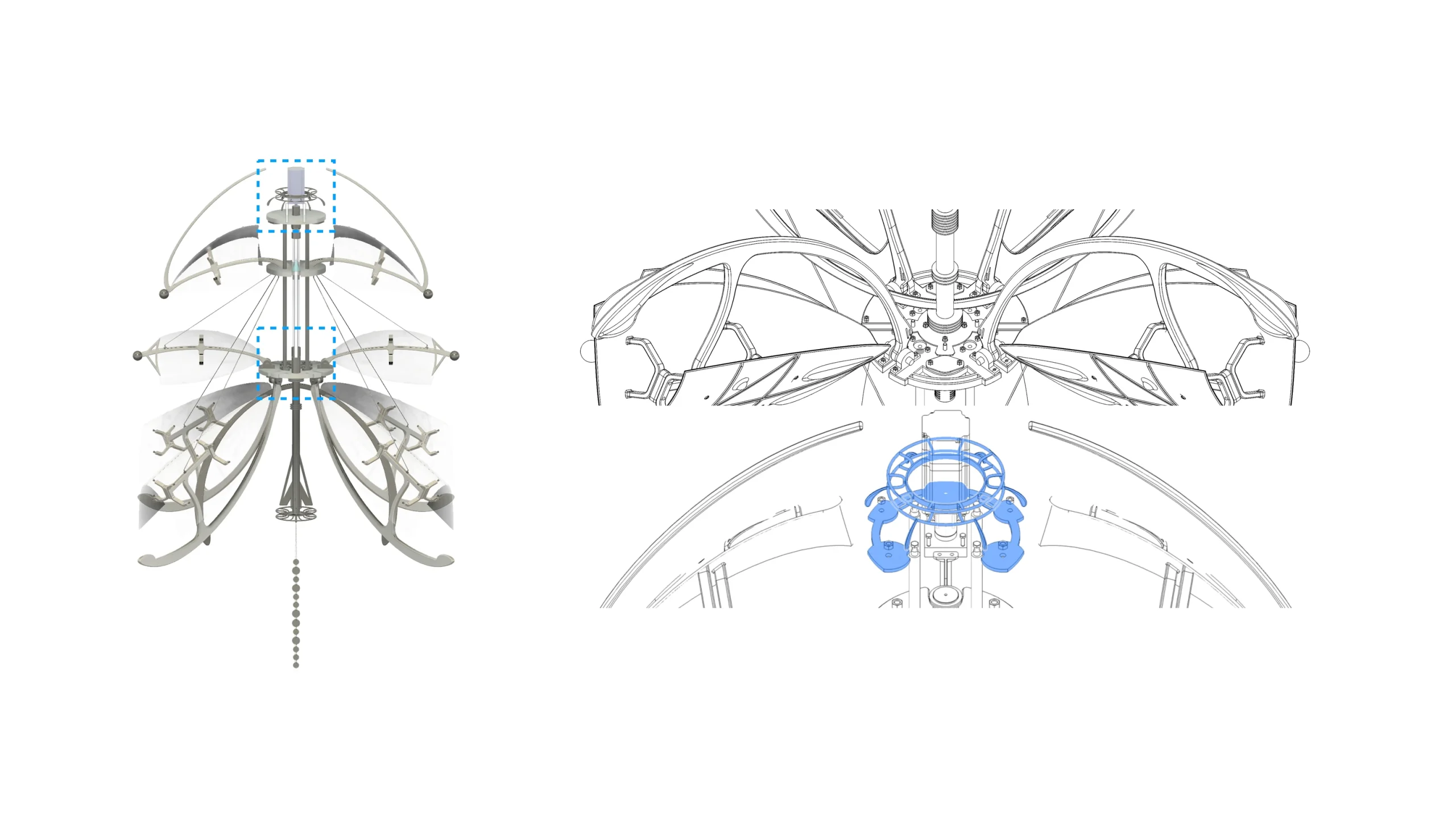 Arc of the Wind: topoloy’s Kinetic Installation Animates gaga’s Beijing Flagship Store