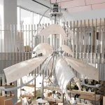 Arc of the Wind: topoloy’s Kinetic Installation Animates gaga’s Beijing Flagship Store