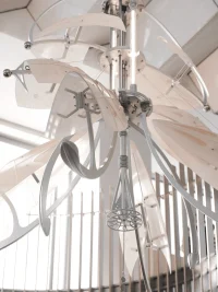 Arc of the Wind: topoloy’s Kinetic Installation Animates gaga’s Beijing Flagship Store