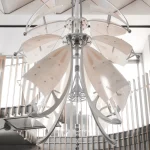Arc of the Wind: topoloy’s Kinetic Installation Animates gaga’s Beijing Flagship Store