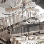 Arc of the Wind: topoloy’s Kinetic Installation Animates gaga’s Beijing Flagship Store