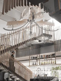 Arc of the Wind: topoloy’s Kinetic Installation Animates gaga’s Beijing Flagship Store