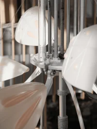Arc of the Wind: topoloy’s Kinetic Installation Animates gaga’s Beijing Flagship Store
