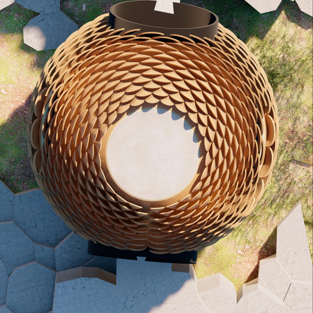 Baobab Shelter: How Biomimetic and Parametric Design is Transforming Lemur Welfare at Morelia Zoo 6 Baobab Shelter