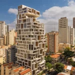 Valente Tower Introduces a Pixelated Façade to São Paulo