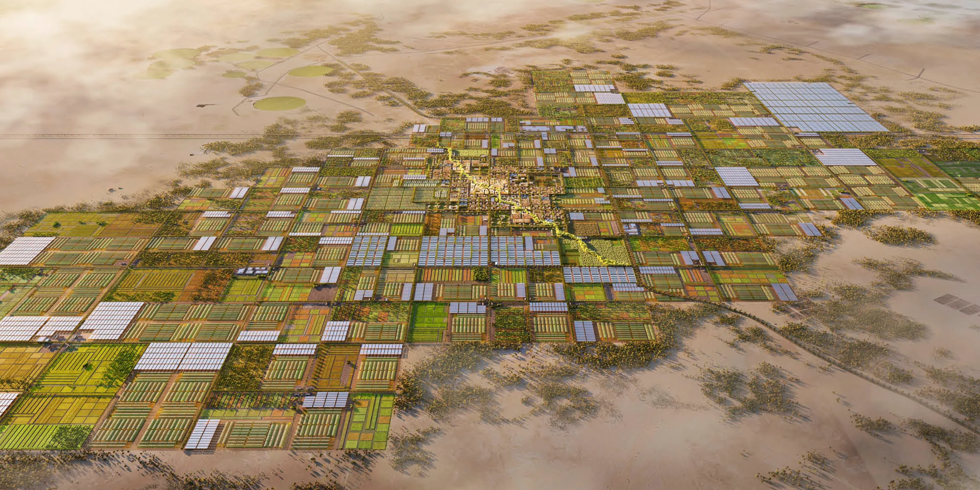 Foster + Partners, Al Najd Agricultural City