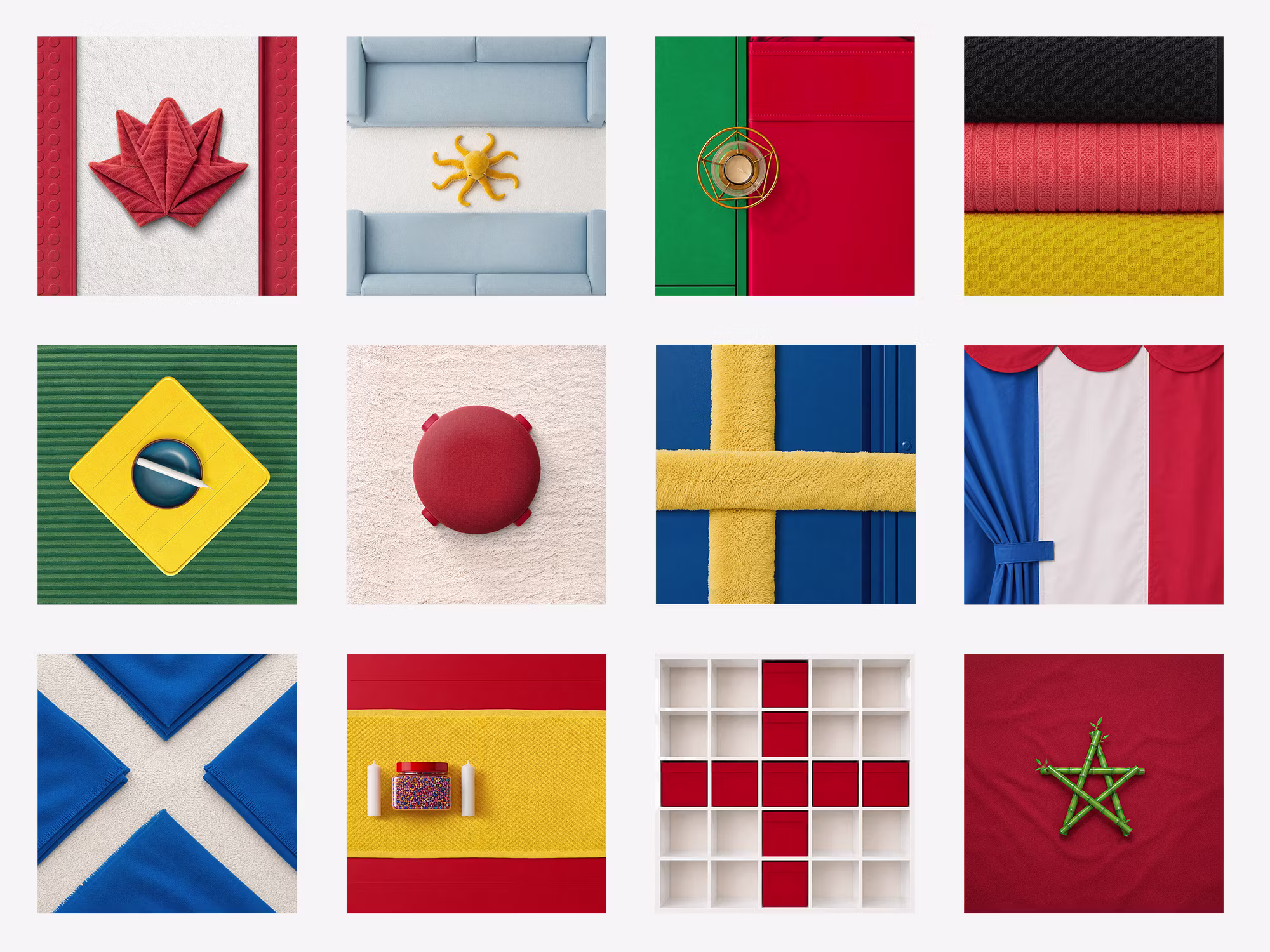 IKEA Turns Furniture into FIFA World Cup Flags