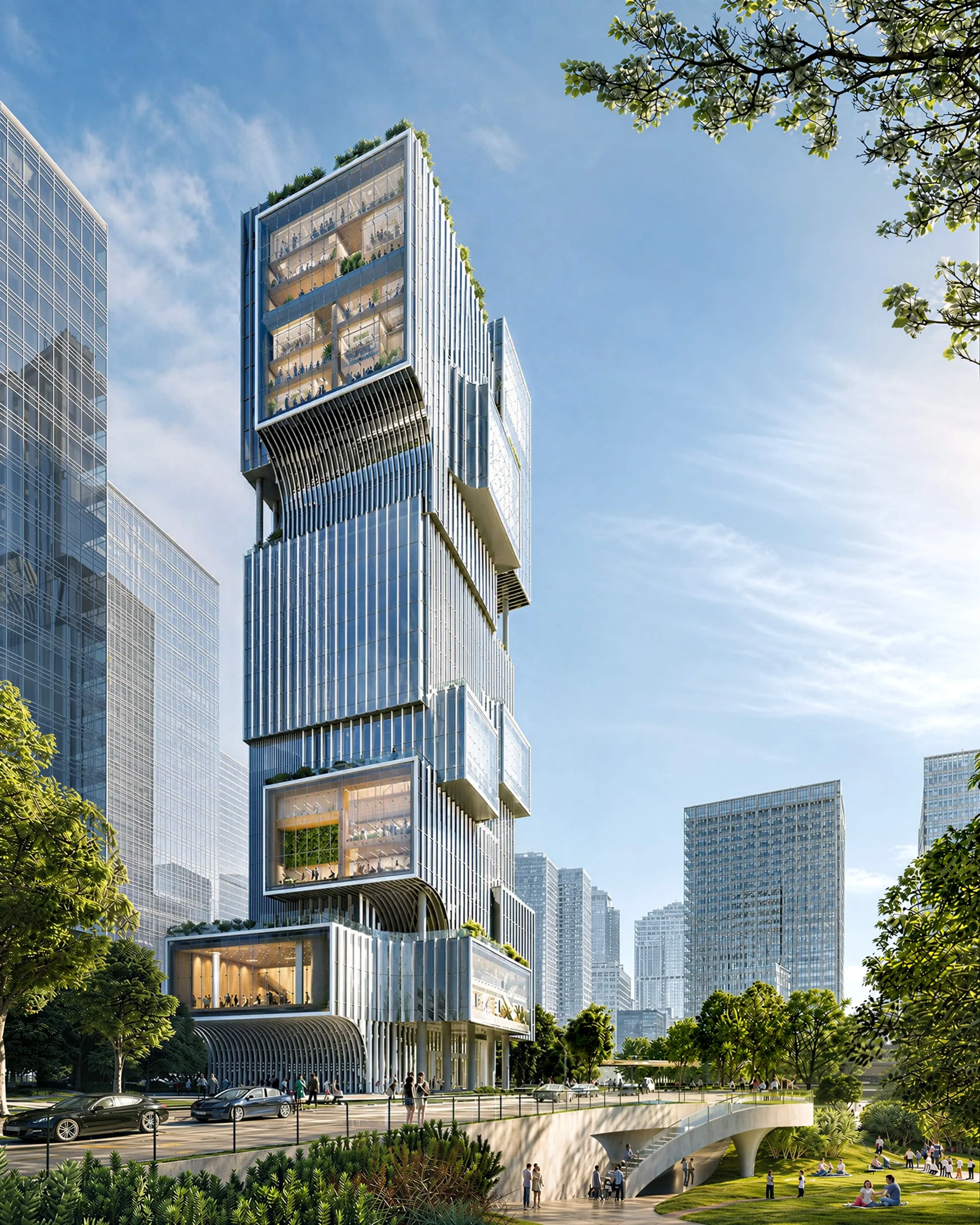 Ole Scheeren Designs KDL Portal Headquarters in Shenzhen