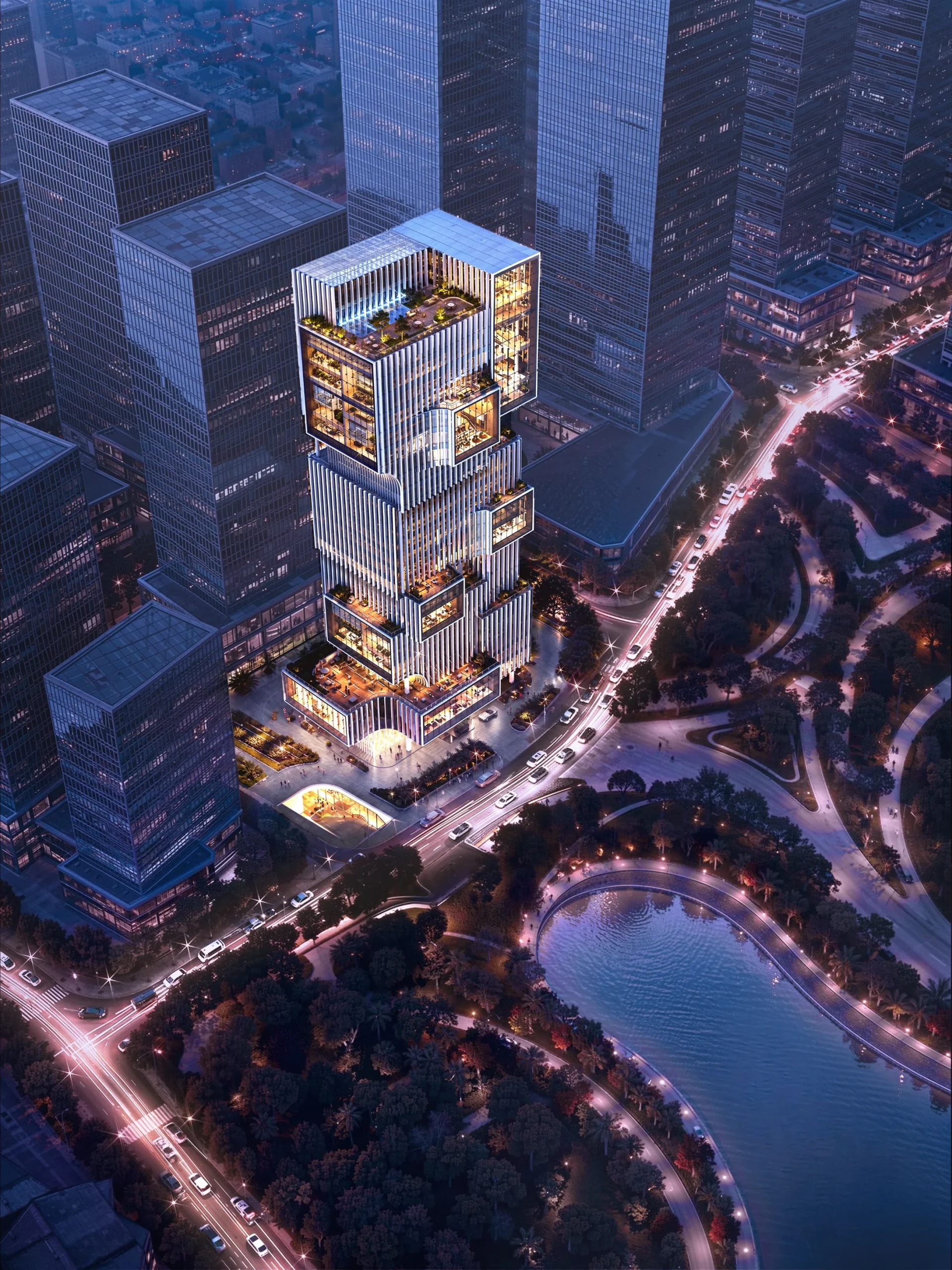 Ole Scheeren Designs KDL Portal Headquarters in Shenzhen