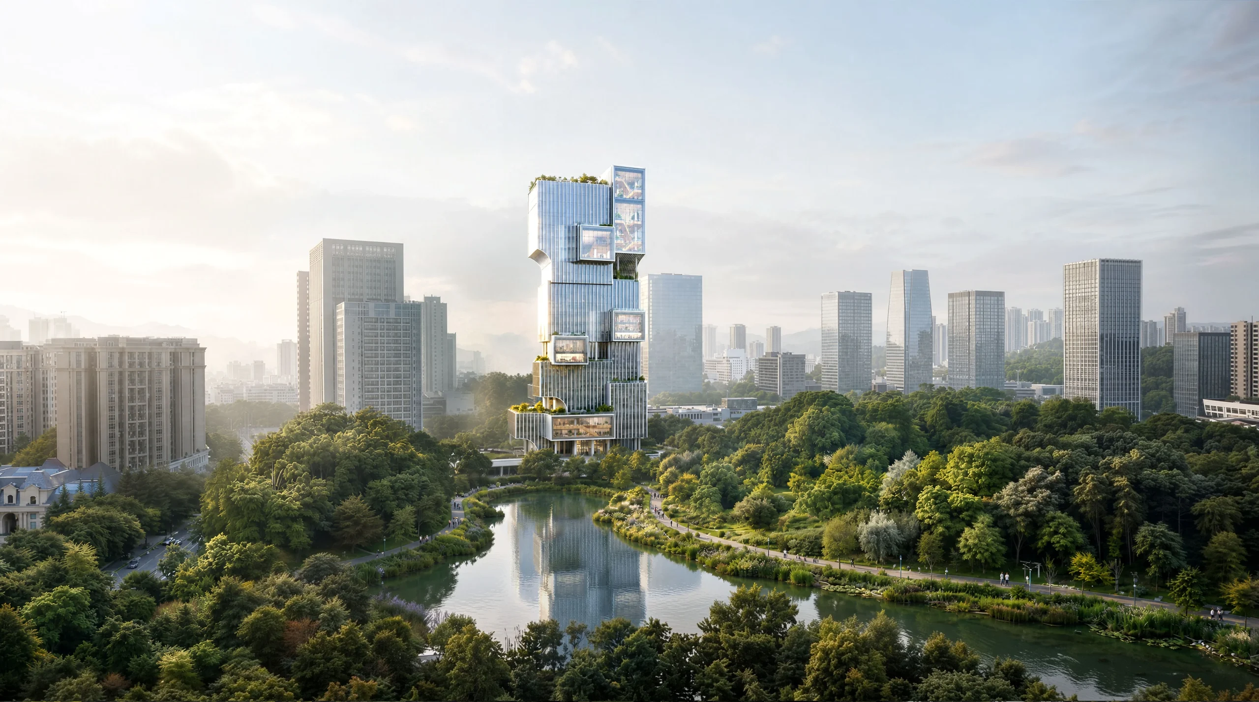 Ole Scheeren Designs KDL Portal Headquarters in Shenzhen