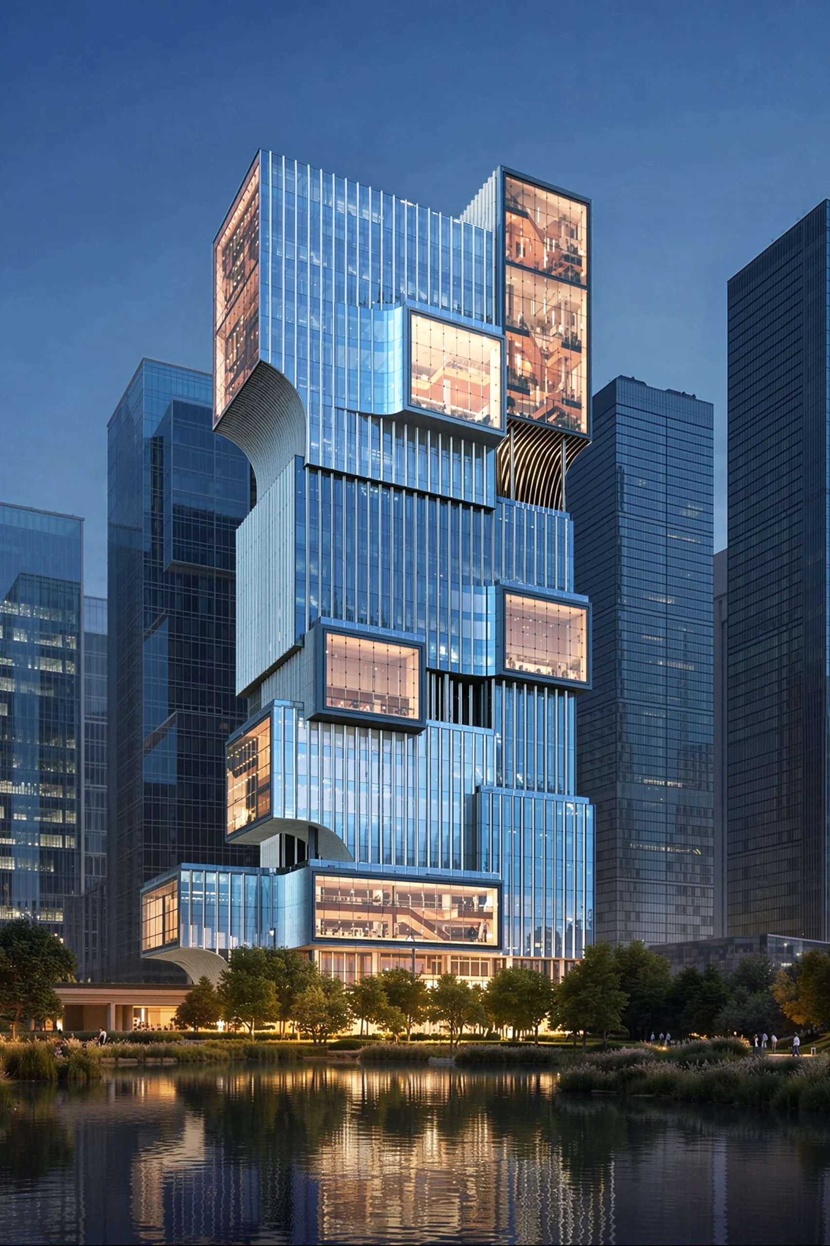 Ole Scheeren Designs KDL Portal Headquarters in Shenzhen