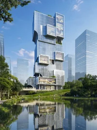 Ole Scheeren Designs KDL Portal Headquarters in Shenzhen