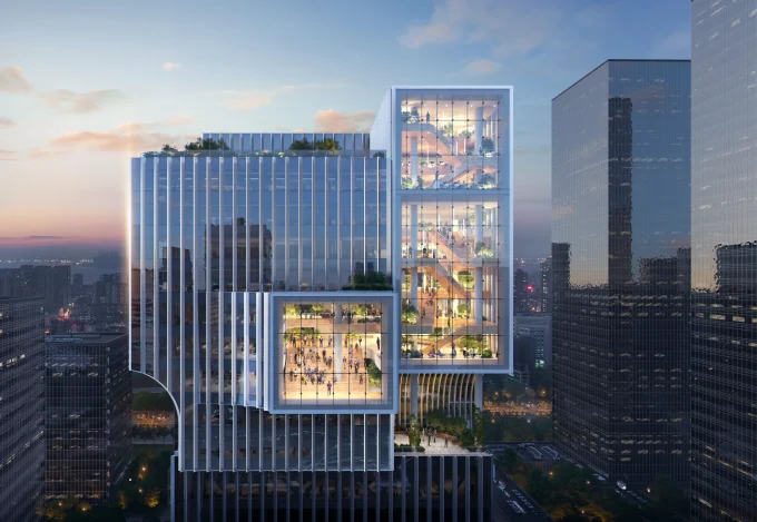 Ole Scheeren Designs KDL Portal Headquarters in Shenzhen