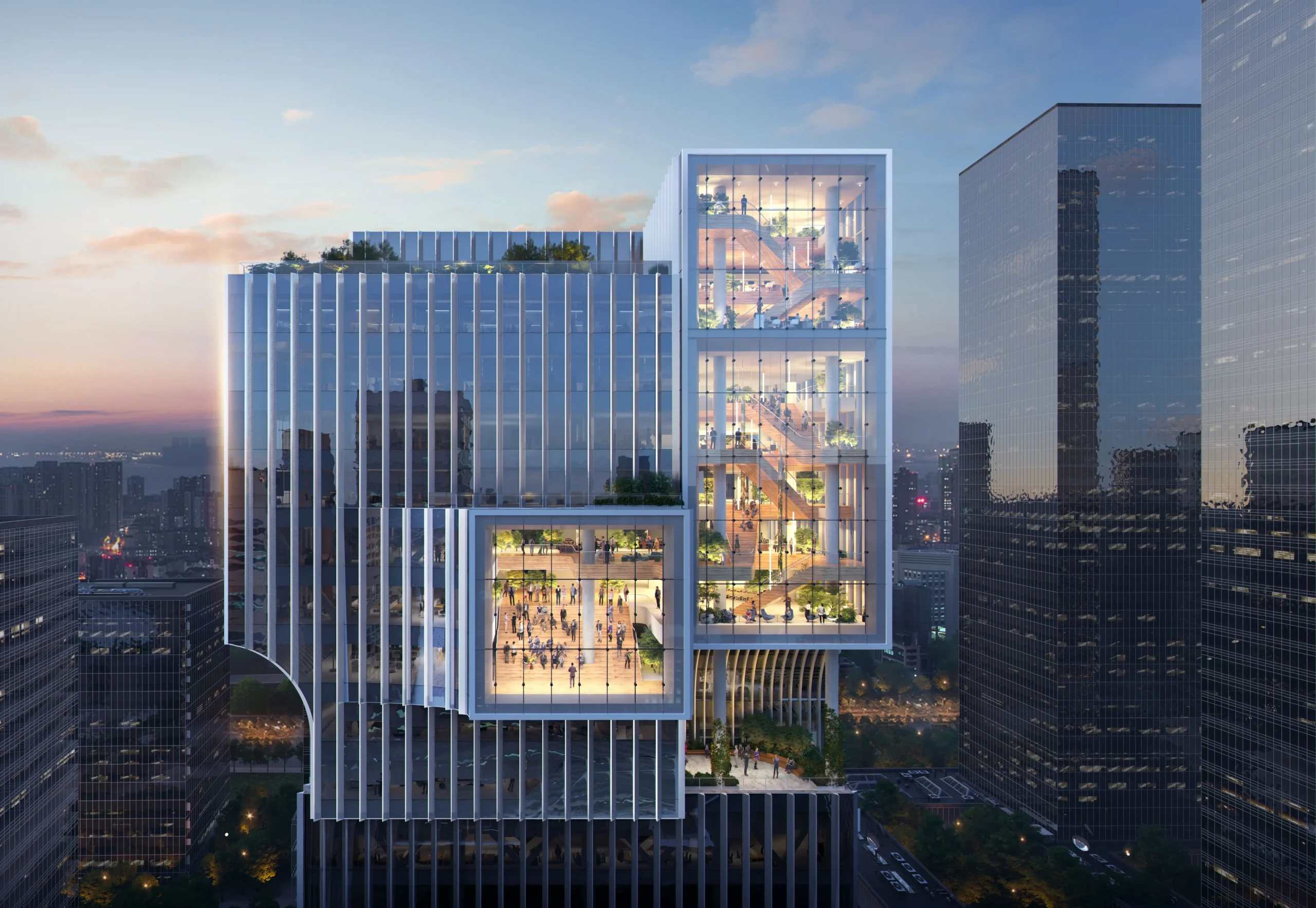 Ole Scheeren Designs KDL Portal Headquarters in Shenzhen