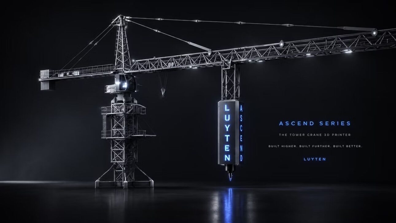 World's First 3D-Printed Tower Crane