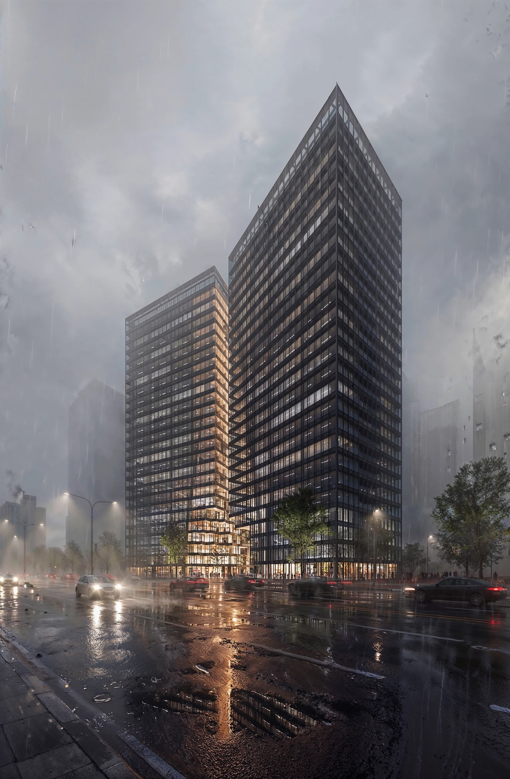 Nangang Pair: MVRDV’s New Office Towers Create a Gateway to Eastern Taipei 7 Nangang Pair by MVRDV