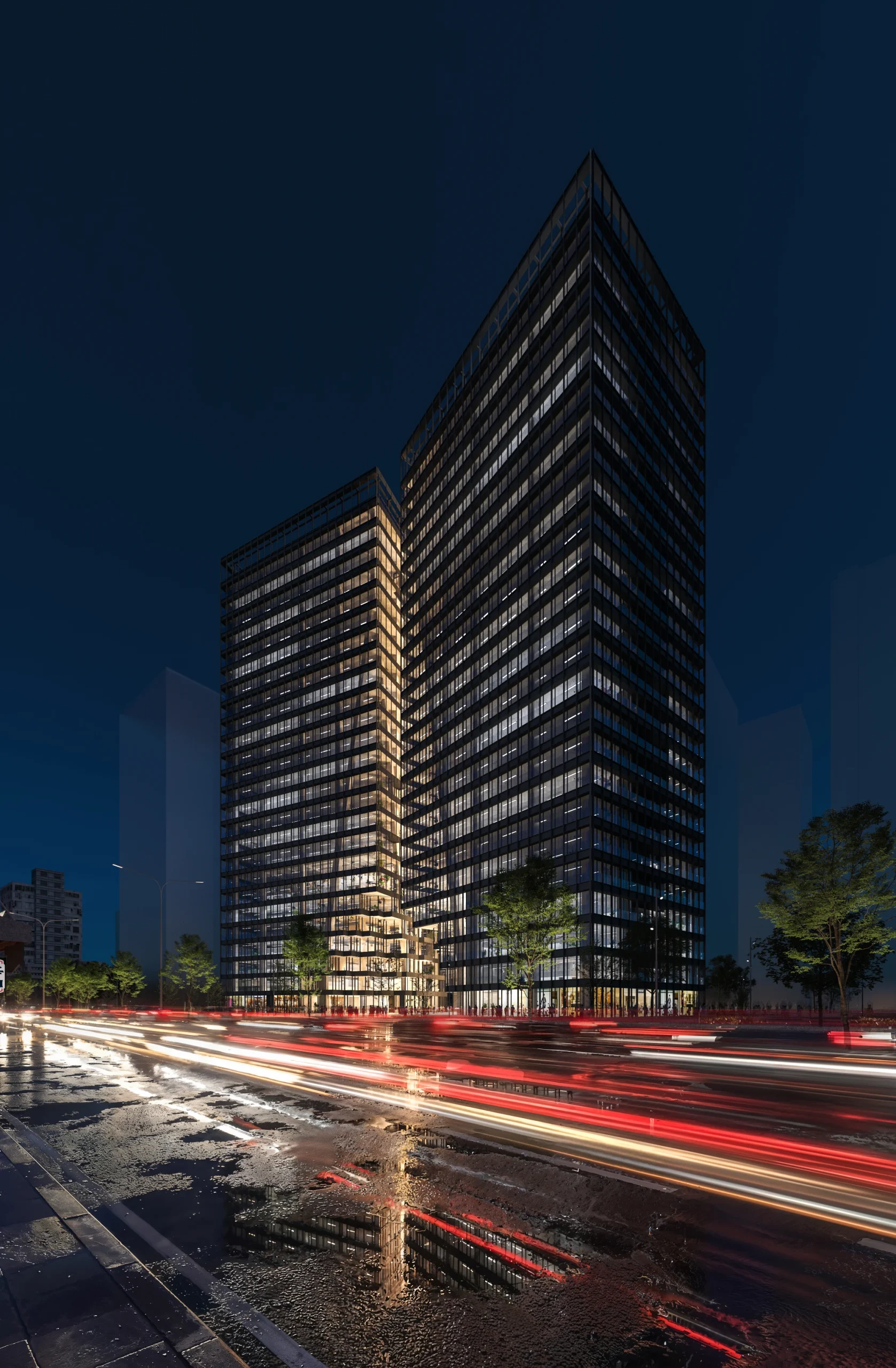 Nangang Pair: MVRDV’s New Office Towers Create a Gateway to Eastern Taipei 16 Nangang Pair by MVRDV