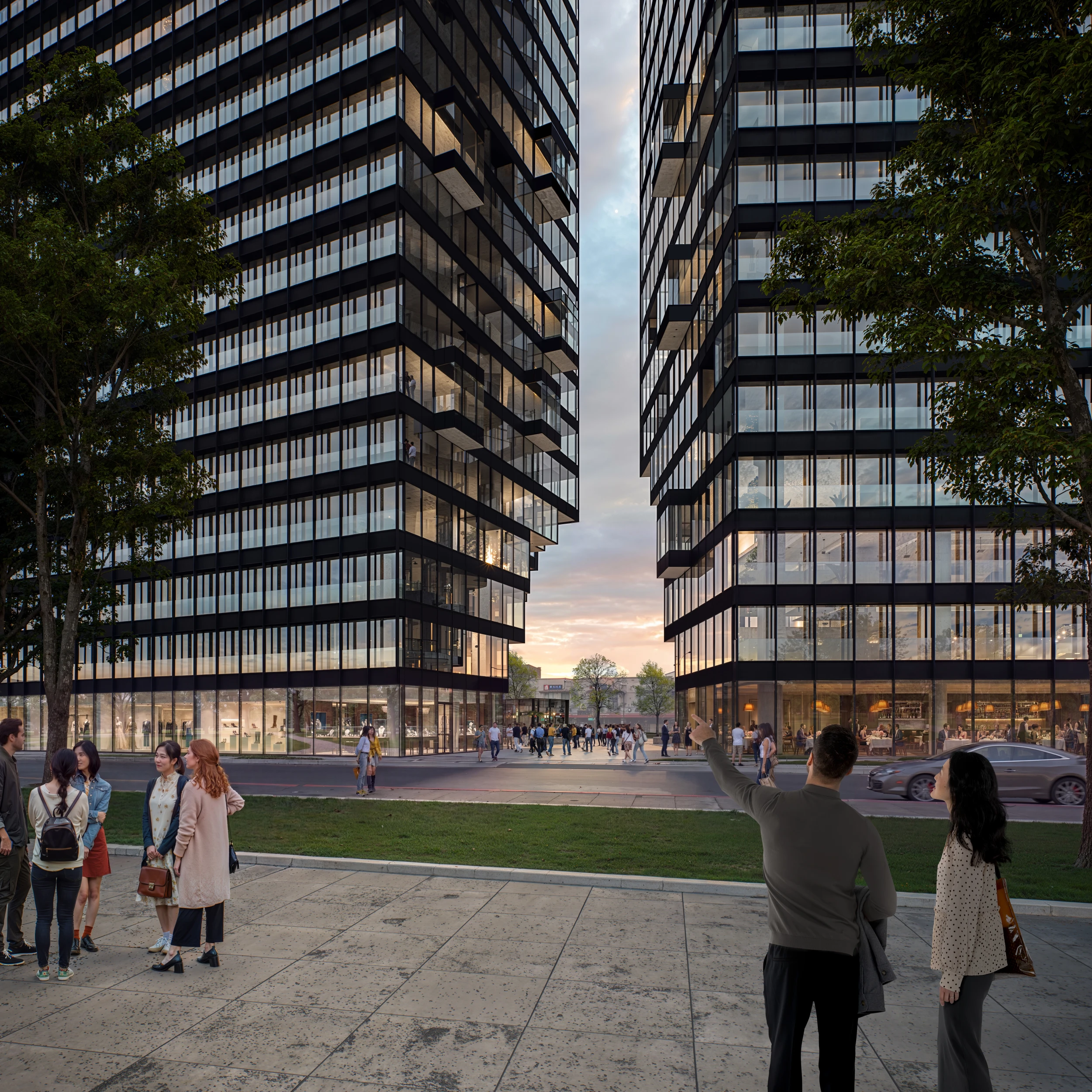 Nangang Pair: MVRDV’s New Office Towers Create a Gateway to Eastern Taipei 8 Nangang Pair by MVRDV