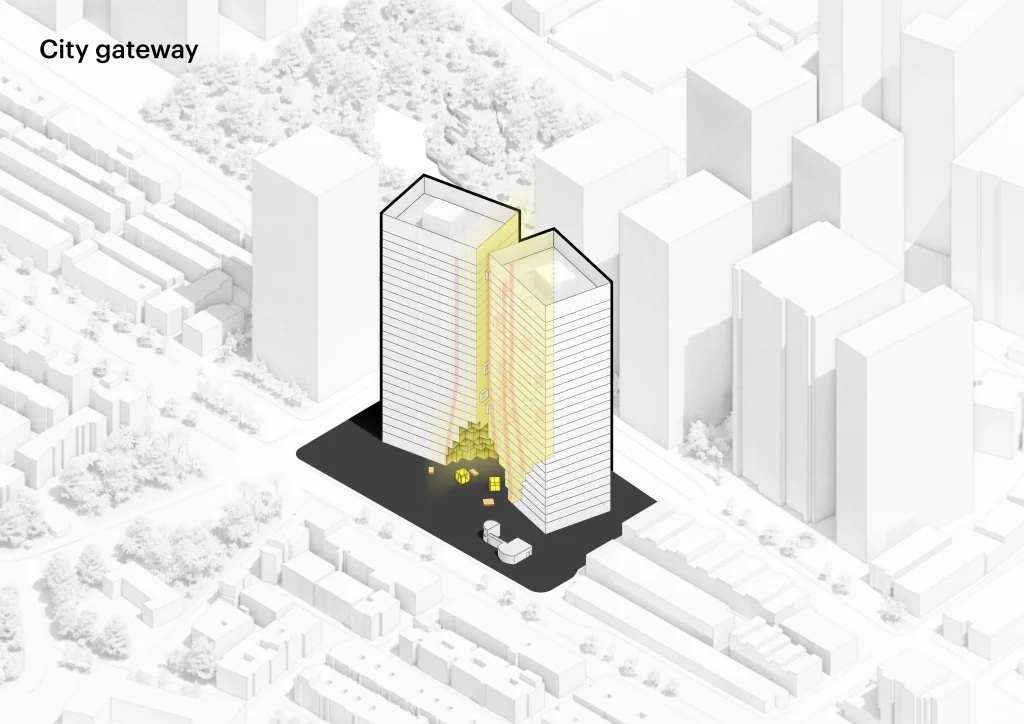 Nangang Pair: MVRDV’s New Office Towers Create a Gateway to Eastern Taipei 12 Nangang Pair by MVRDV