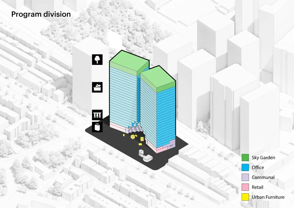 Nangang Pair: MVRDV’s New Office Towers Create a Gateway to Eastern Taipei 13 Nangang Pair by MVRDV
